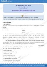 Đề thi giữa học kì 2 Tiếng Việt 2 CD - Đề số 8